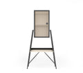 Barrio Metal Cabinet in Matt Black and Ivory Colour - The Metal Project