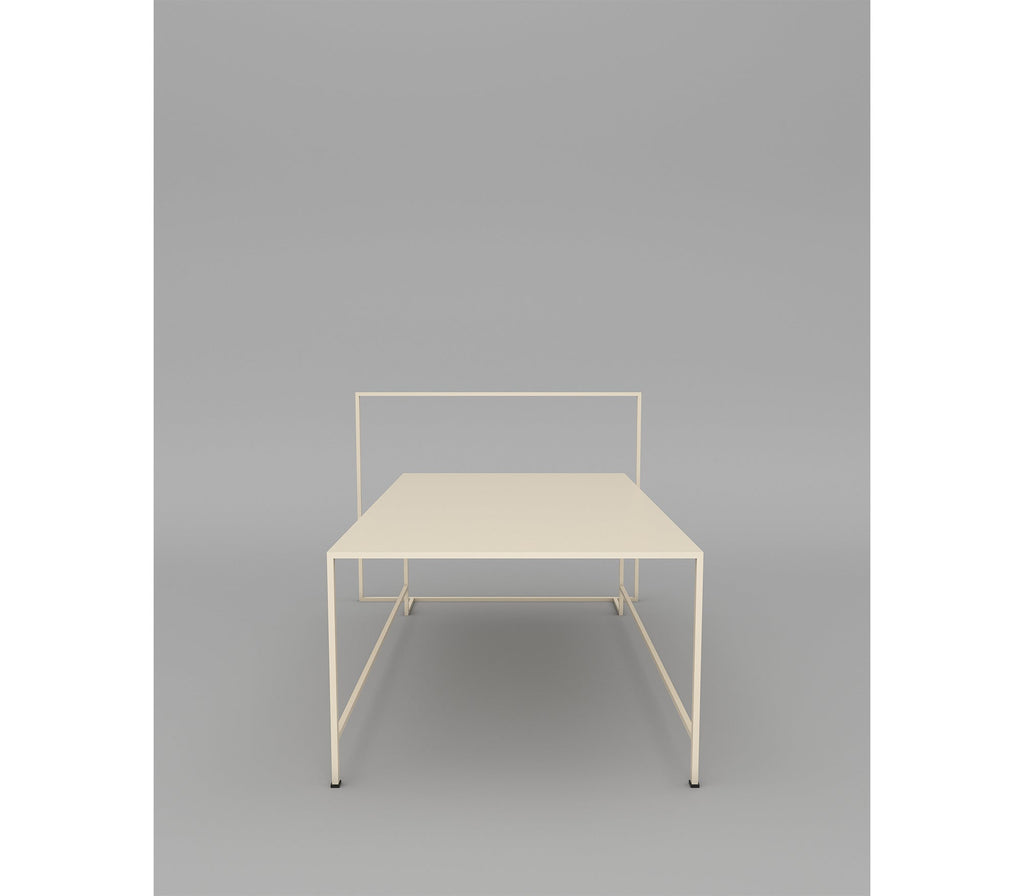 Enzo Metal Centre Table in Beige Colour - The Metal Project