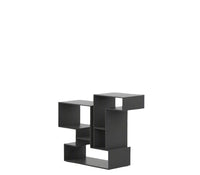 Fragment Entryway Accent Metal Console Table in Matt Black - The Metal Project