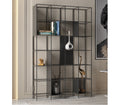 Mesh Metal Book Shelf in Matt Black Colour - The Metal Project