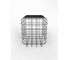Mesh Metal Side Table in Antique Copper with Quartz Marble Top - The Metal Project