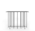 Multi Leg Metal Console Table in Matt Black Colour - The Metal Project